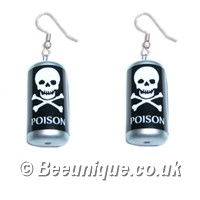 Can of Poison Earrings